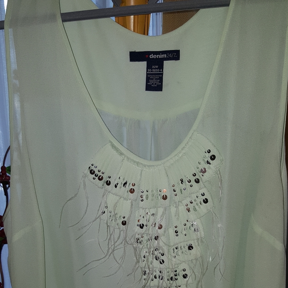 Cute Top! (Mint chip green)
